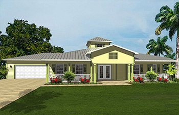 key west cottage model